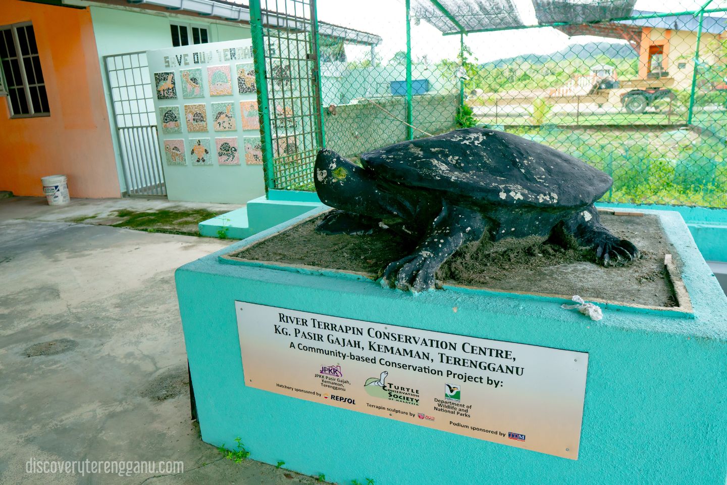 Pusat Pemuliharaan Tuntung Sungai, Kampung Pasir Gajah