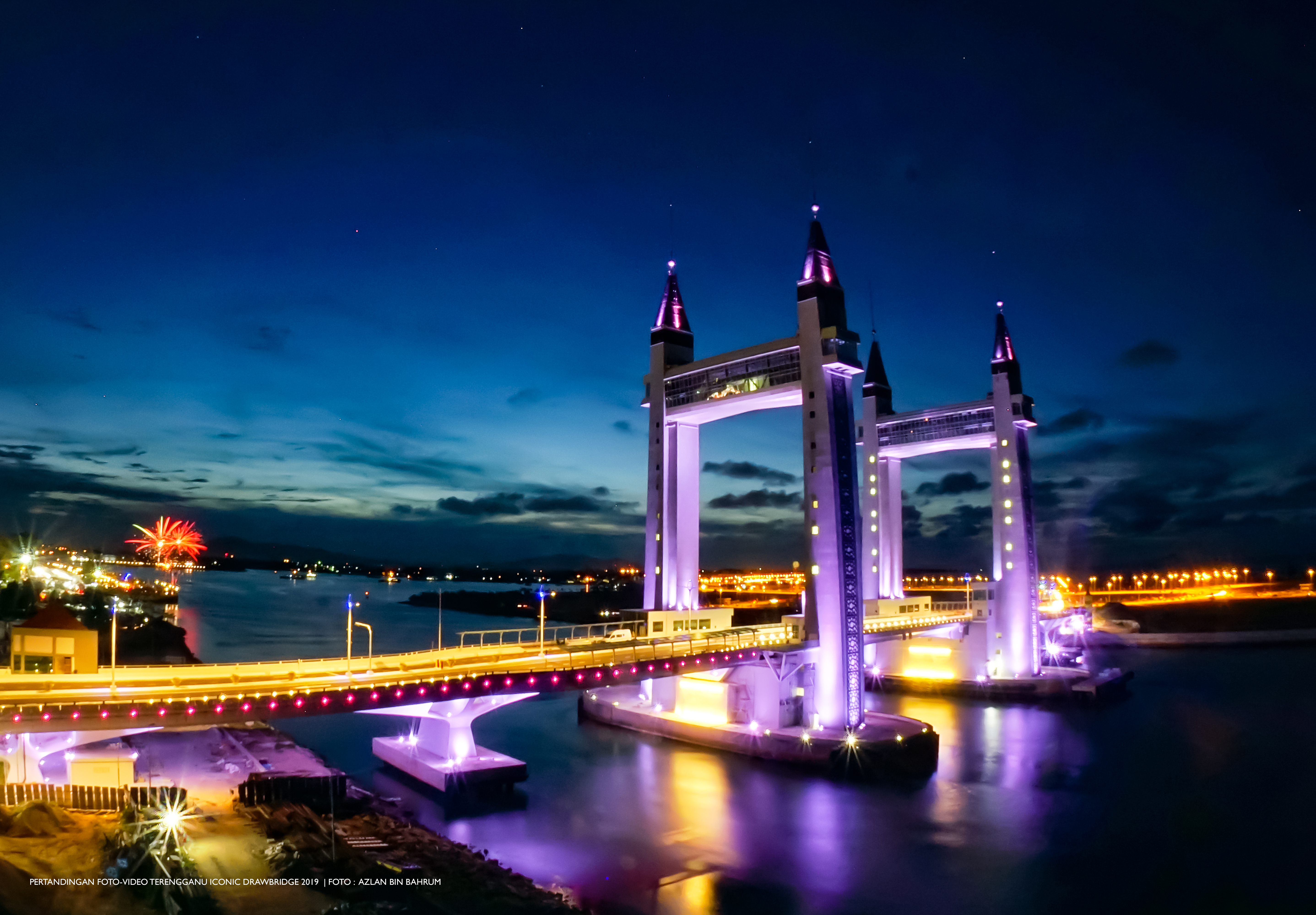 Gambar Pertandingan Foto-Video Terengganu Iconic Drawbridge Jambatan Angkat