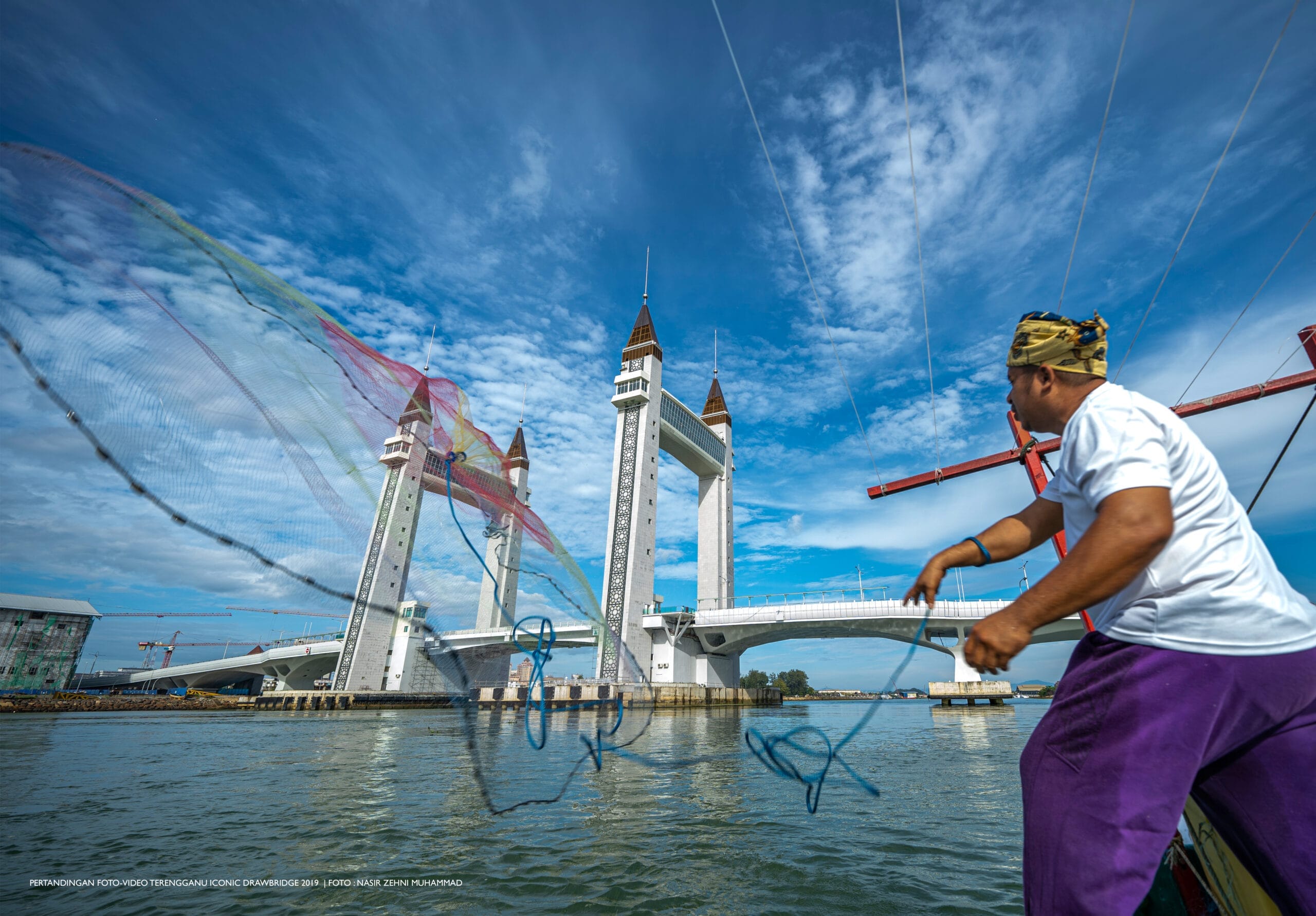 Gambar Pertandingan Foto-Video Terengganu Iconic Drawbridge Jambatan Angkat