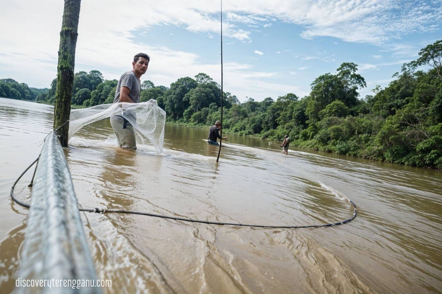 Sungai Berang Menggarau Ikan