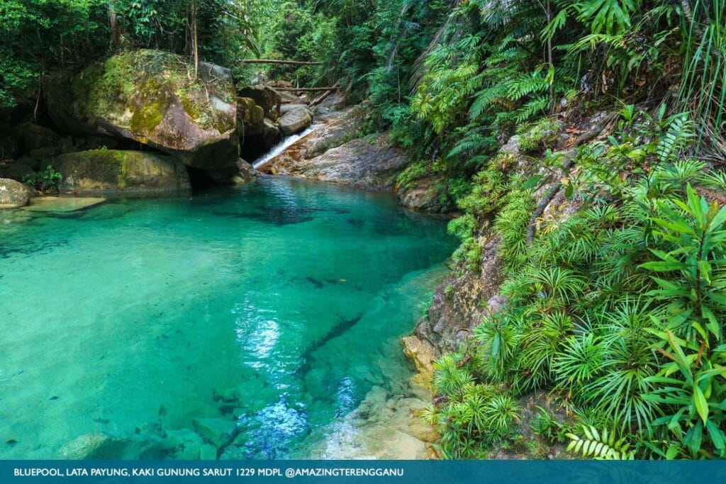 Gunung Sarut Bluepool