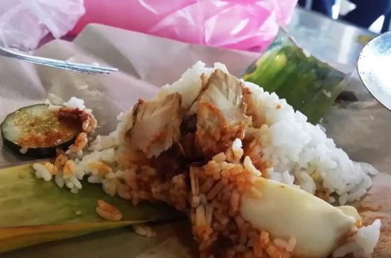 Nasi Lemak Ikan Tongkol