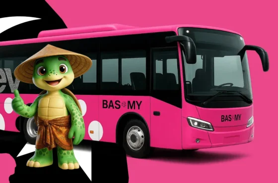 BAS.MY Terengganu (Bas Pink) Laluan dan Check Point Utama