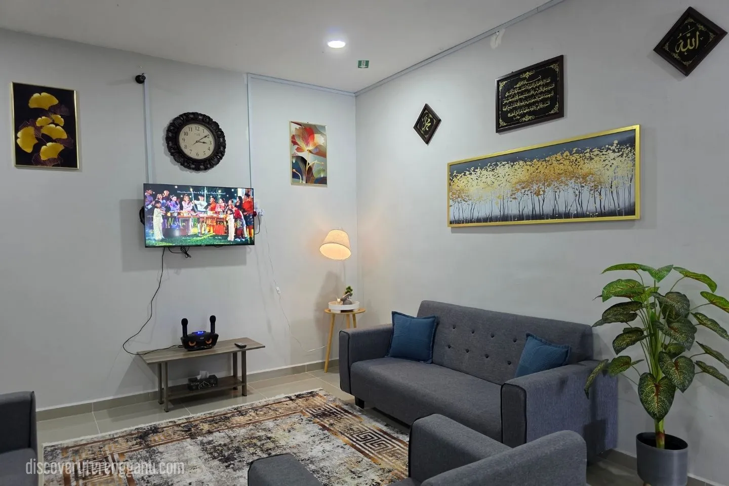 Ruang karaoke di Tamu Homestay Tok Molor