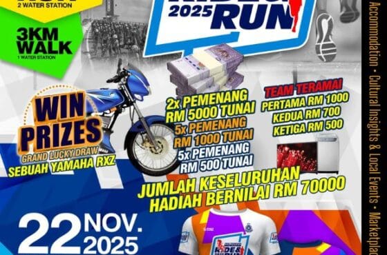 PDRM Terengganu Monsoon Ride & Run 2025