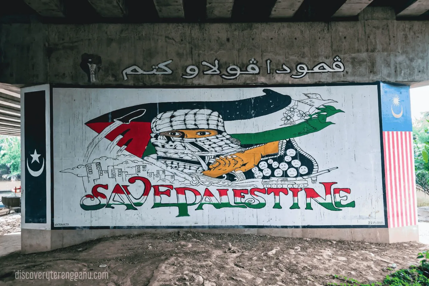 7. Mural Jambatan Sultan Mahmud