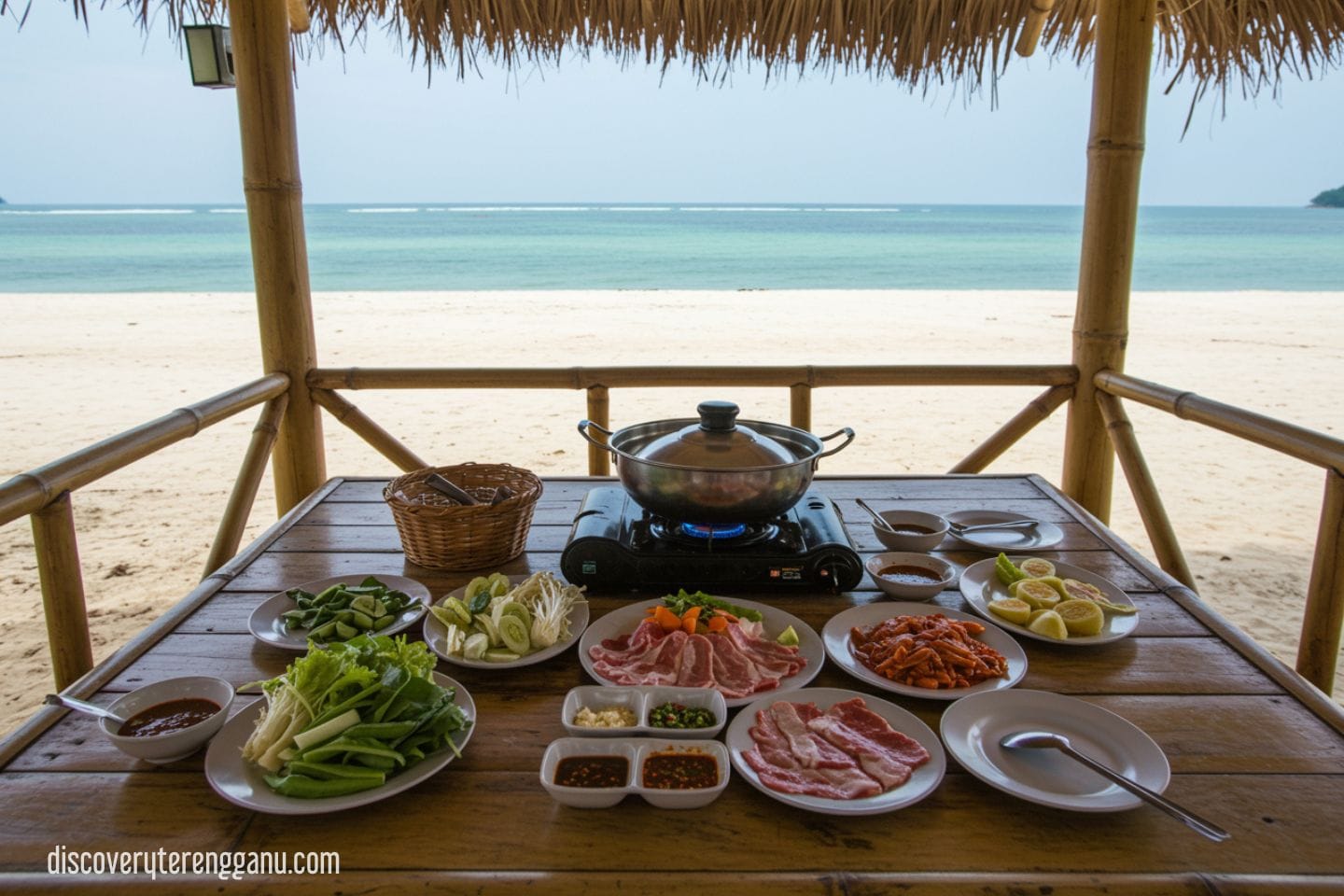 Steamboat di Pantai Tok Jembal