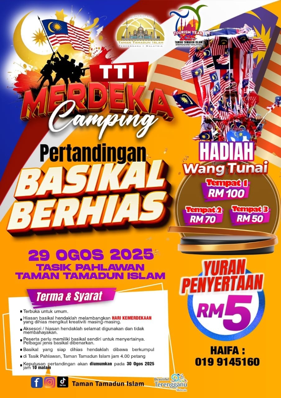 TTI Merdeka Camping Pertandingan Basikal Berhias