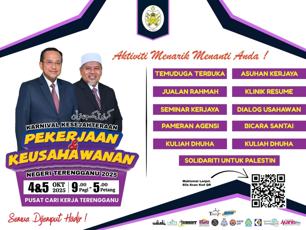 Karnival Kesejahteraan Pekerjaan & Keusahawanan Negeri Terengganu 2025