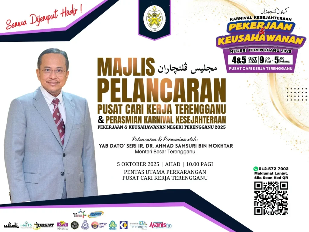 Karnival Kesejahteraan Pekerjaan & Keusahawanan Negeri Terengganu 2025