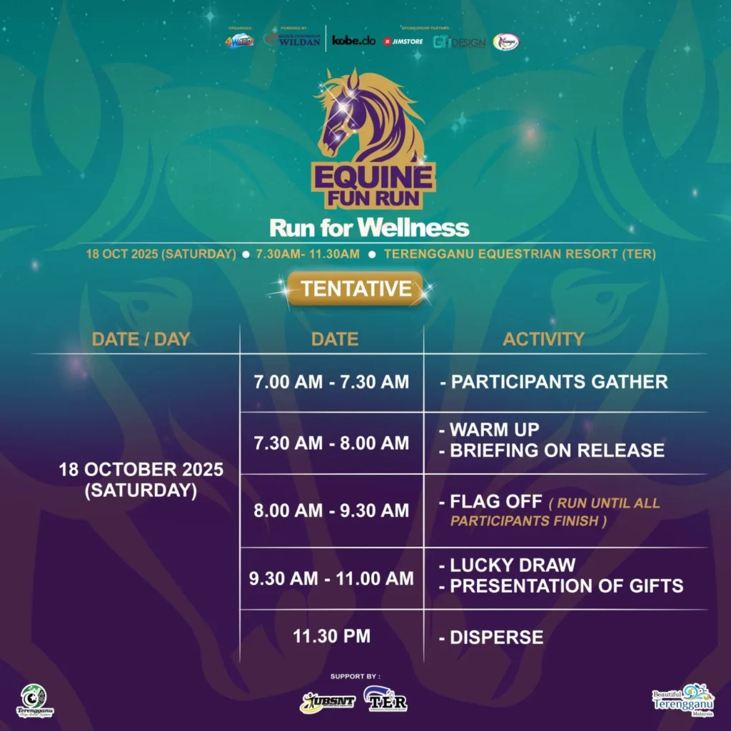 Equine Fun Run 2025 - Run For Welness Tentative