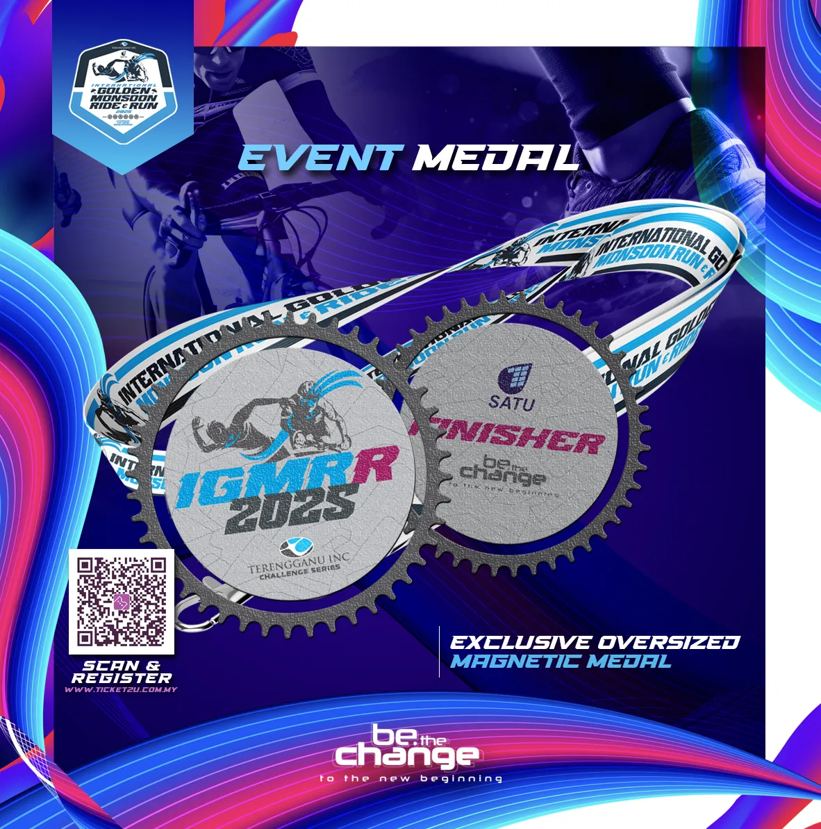 Medal International Golden Monsoon Ride & Run (IGMRR) 2025