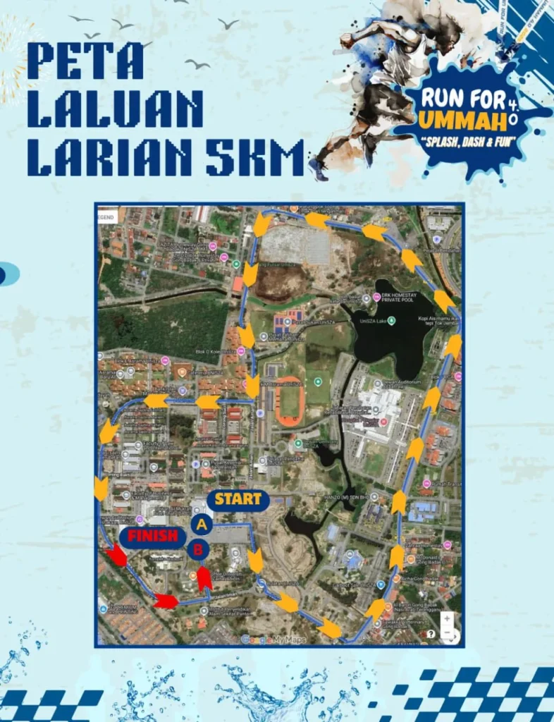 Peta Laluan Larian 5KM