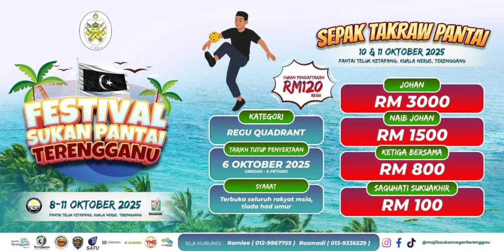 Sepak Takraw Pantai