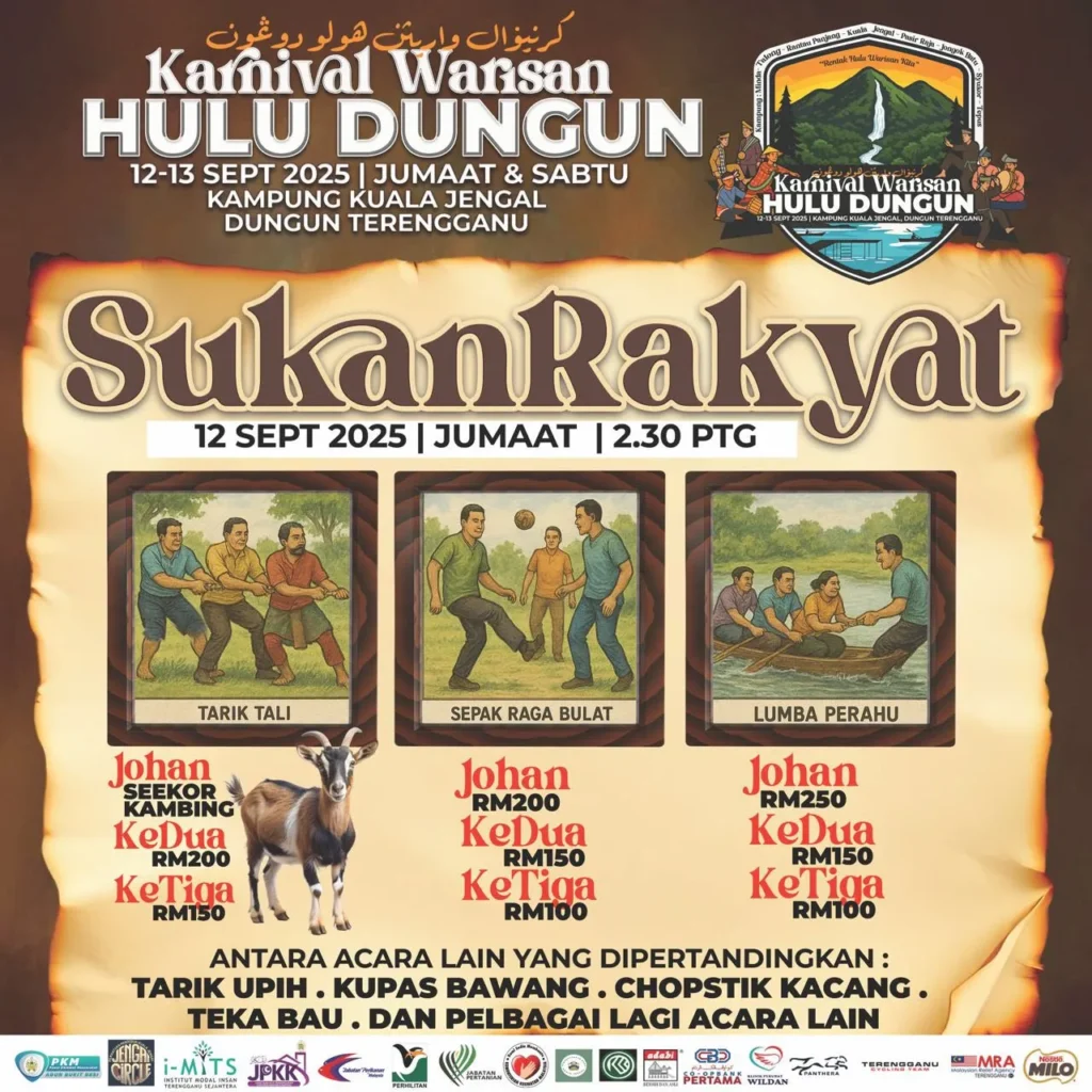 Sukan Rakyat Karnival Warisan Hulu Dungun