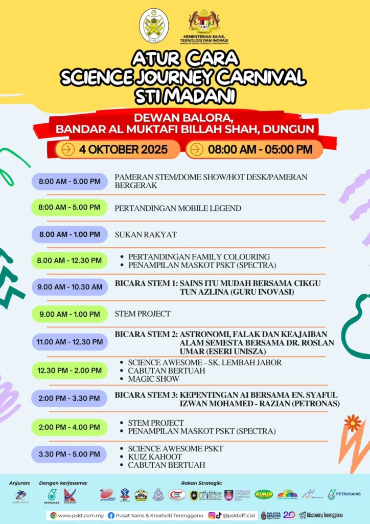 Aturcara Science Carnival Sti Madani