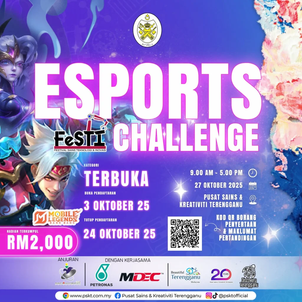 Esports Challenge Festival Sains Teknologi & Inovasi (FeSTI) 2025