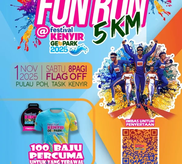 Fun Run 5KM Festival Kenyir Geopark 2025