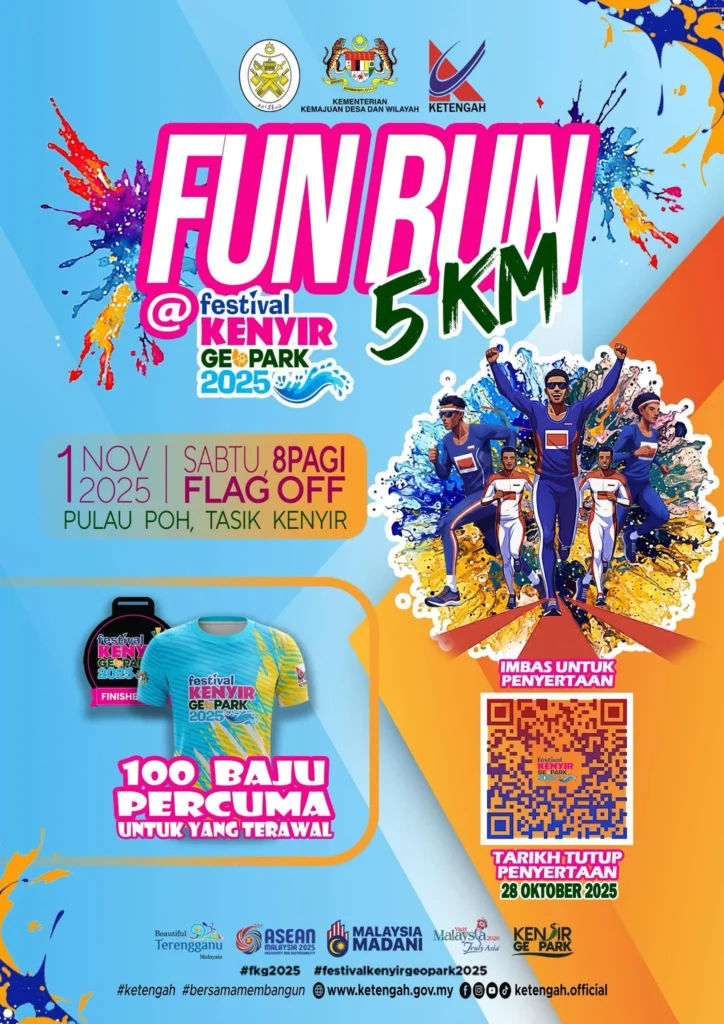 Fun Run 5KM Festival Kenyir Geopark 2025