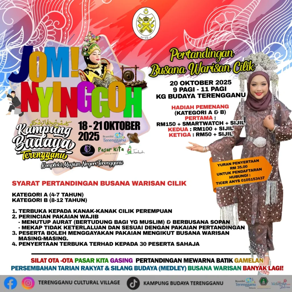 Pertandingan Busana Warisan Cilik
