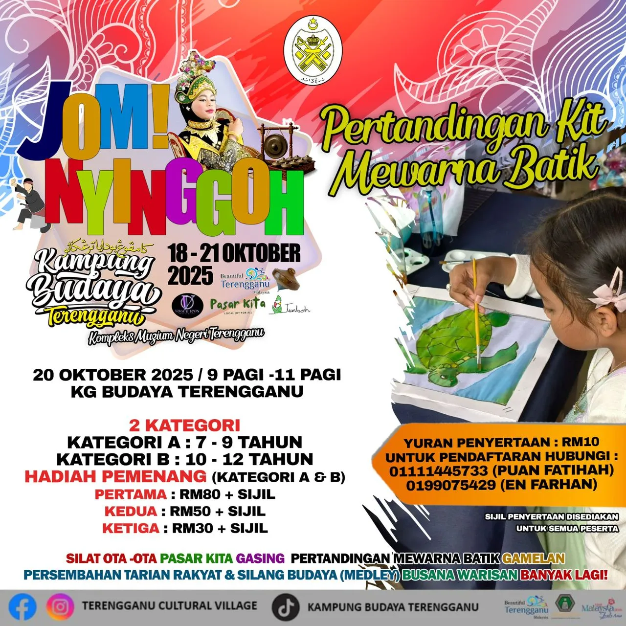 Pertandingan Kit Mewarna Jom Nyinggoh @ KBT