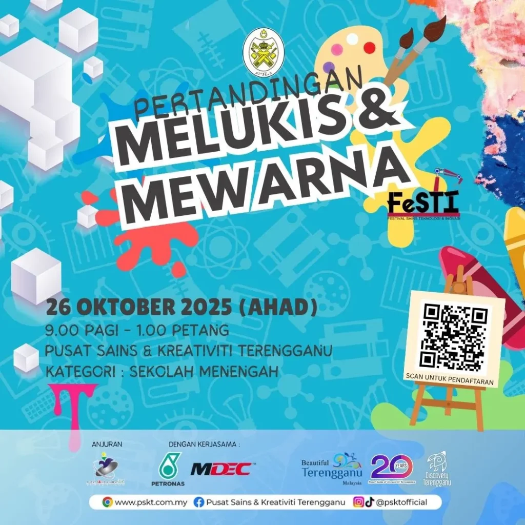 Pertandingan Melukis & Mewarna