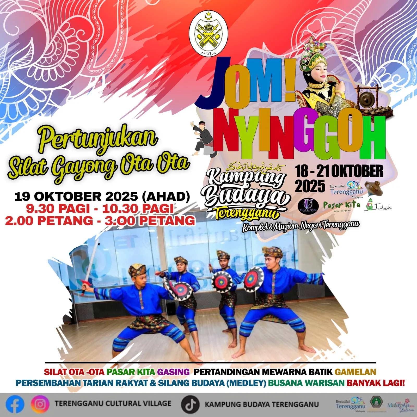 Pertunjukan Silat Gayong Jom Nyinggoh @ KBT