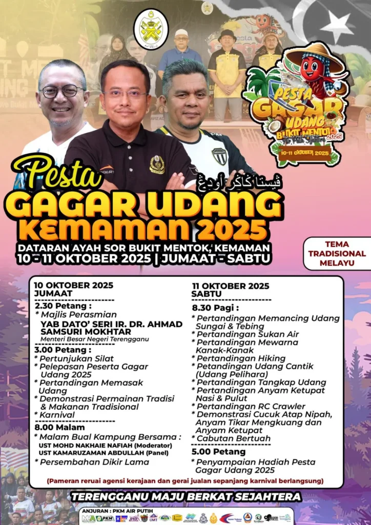 Tentatif Pesta Gagar Udang Kemaman