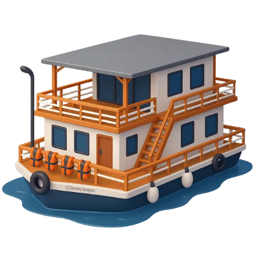 Houseboat Tasik Kenyir Icon