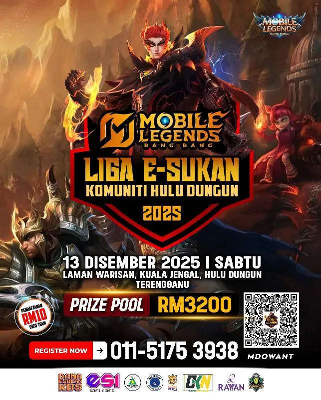 Liga E-Sukan Komuniti Hulu Dungun (Mobile Legends)