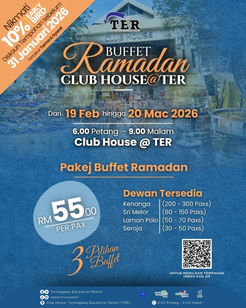 Buffet Ramadan Club House @ TER 2026