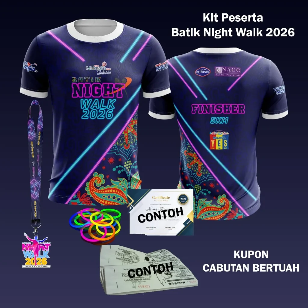 Kit Batik Night Walk 2026