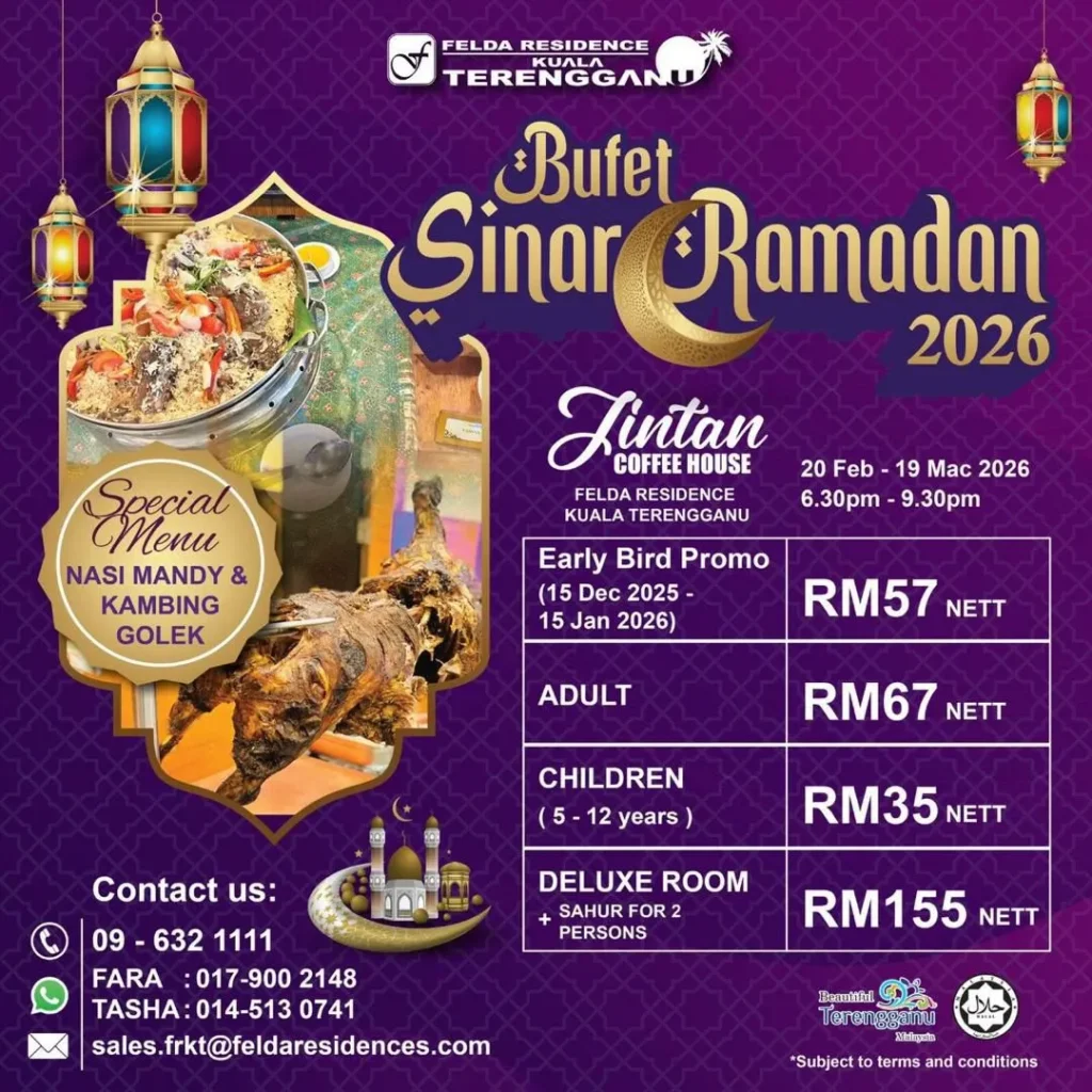 Pakej Iftar Felda Residence