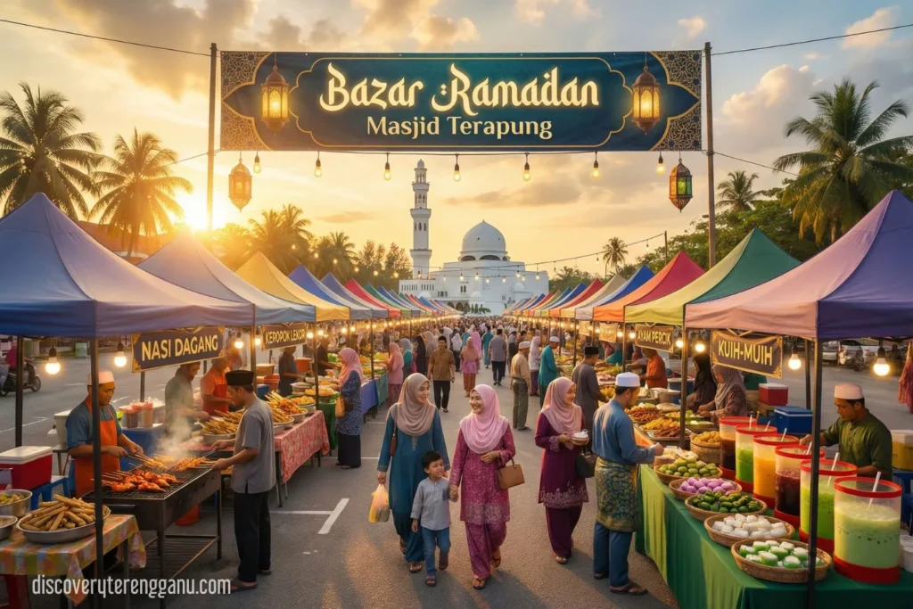 Bazar Ramadan Masjid Tengku Tengah Zaharah (Masjid Terapung)