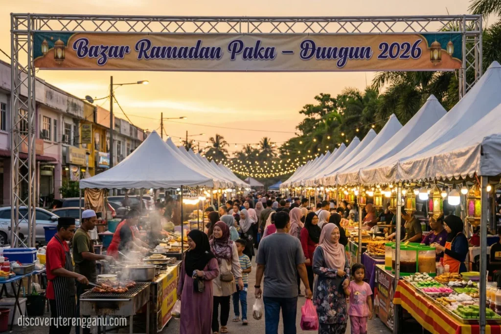 Bazar Ramadan Paka, Dungun