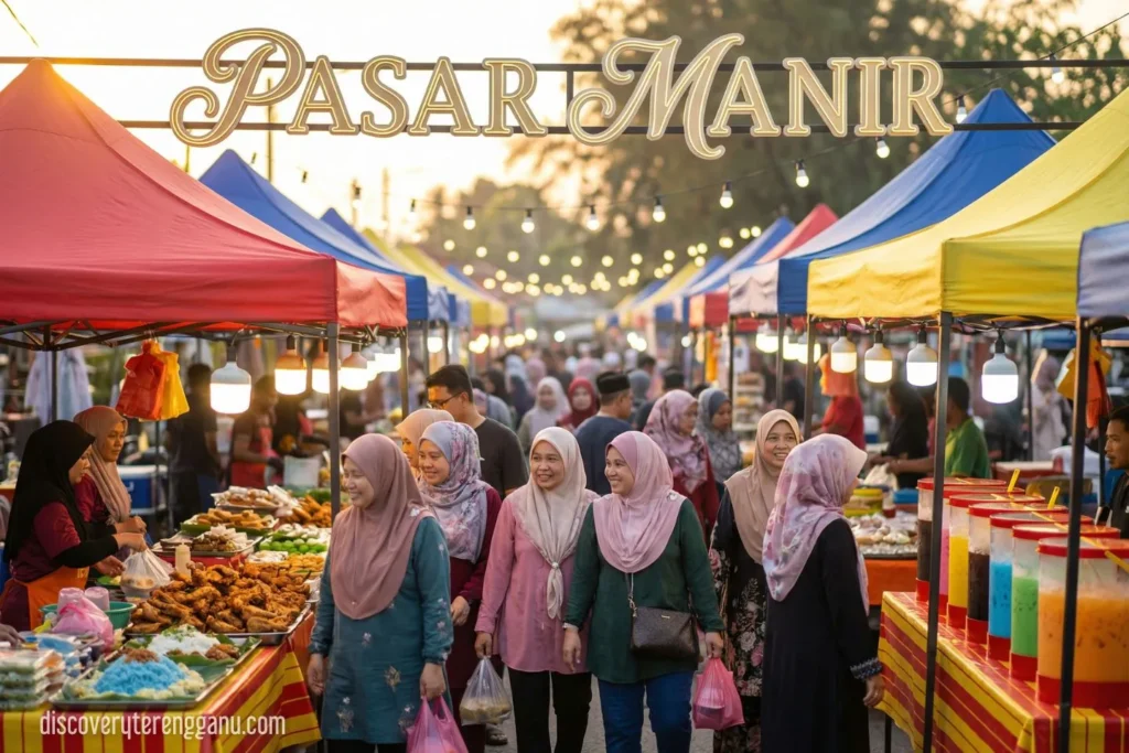 Pasar Manir, Bazar Ramadan Terengganu, Pasar Malam