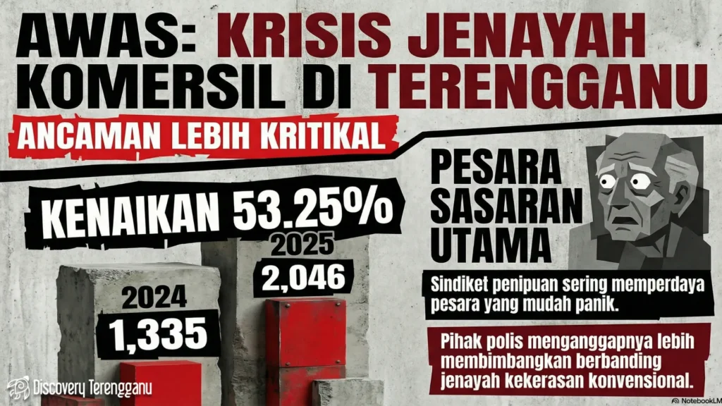 Infografik Jenayah di Terengganu