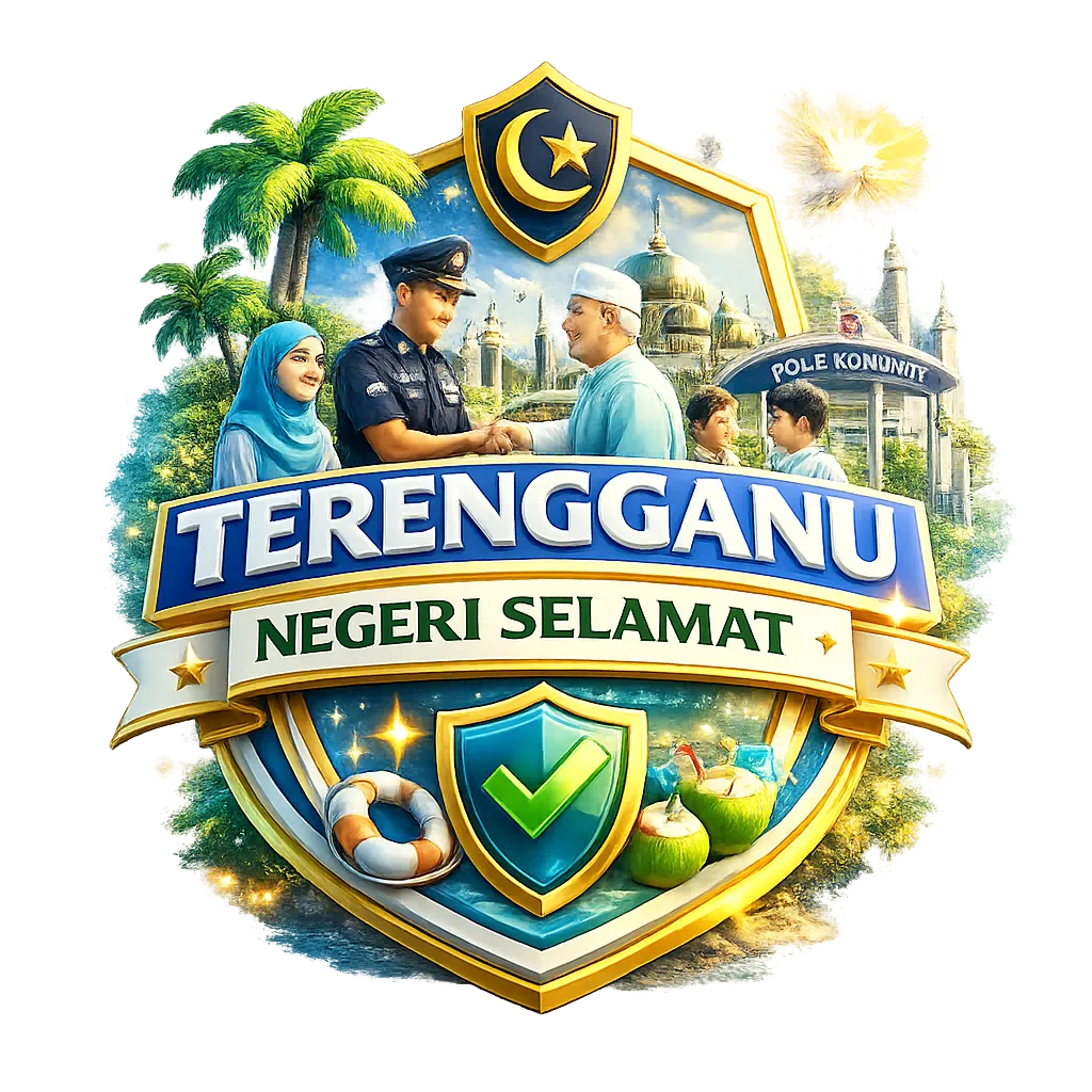 Komuniti Terengganu Negeri Selamat Logo