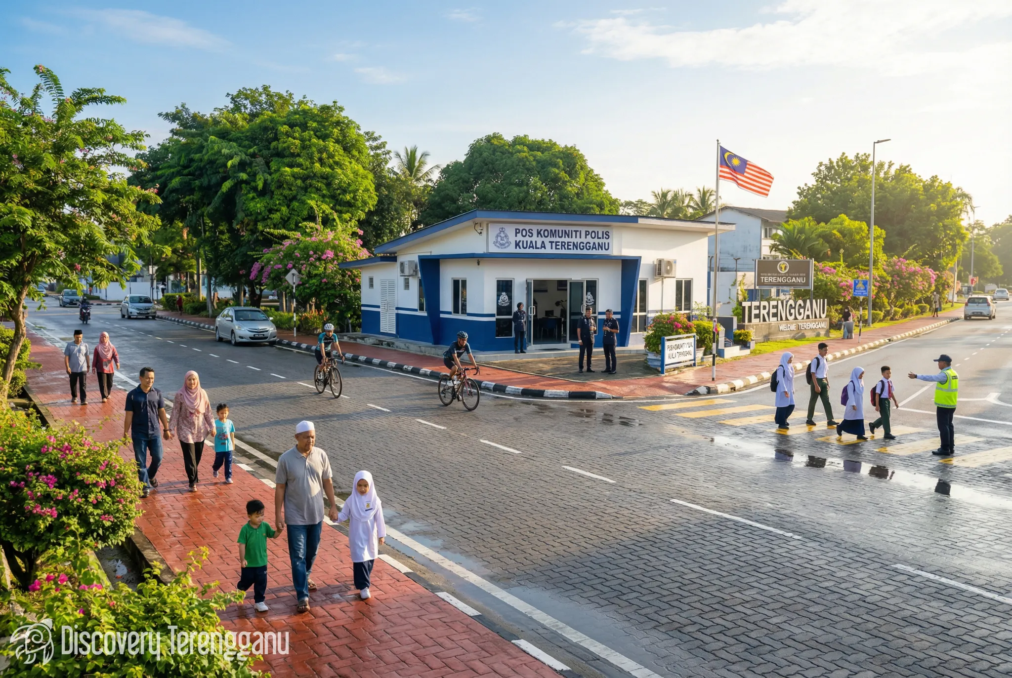 Pos komuniti PDRM di Terengganu negeri selamat