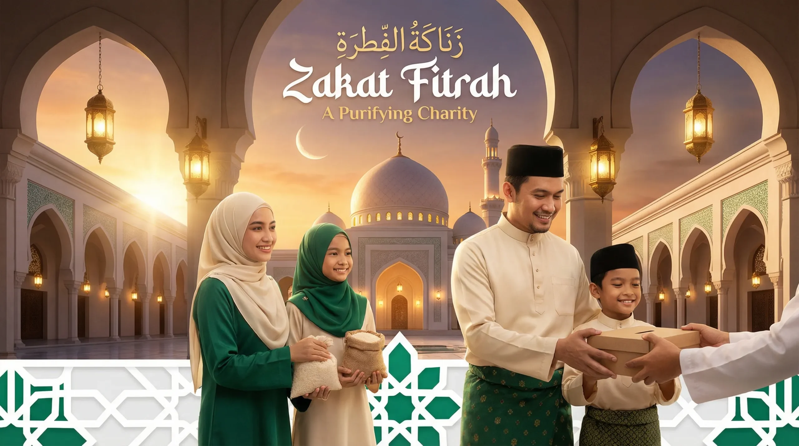 Zakat Fitrah ialah zakat yang wajib dibayar oleh setiap Muslim pada bulan Ramadan sebelum solat Hari Raya Aidilfitri.