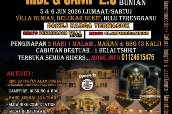 Ride & Camp 2.0 Alam Bunian