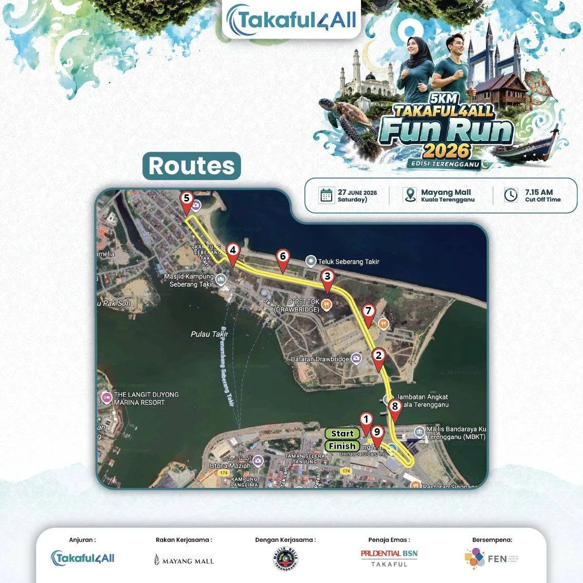 Routes Takaful4All Fun Run 2026