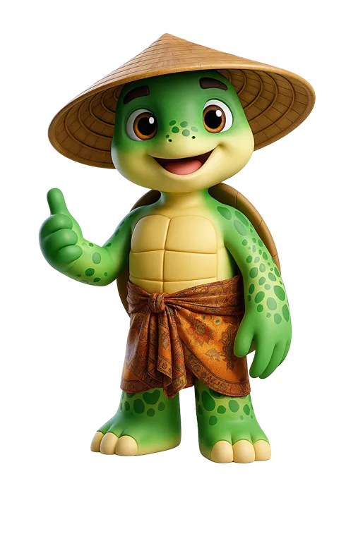 Maskot Awang Nelang Terengganu - Discovery Terengganu