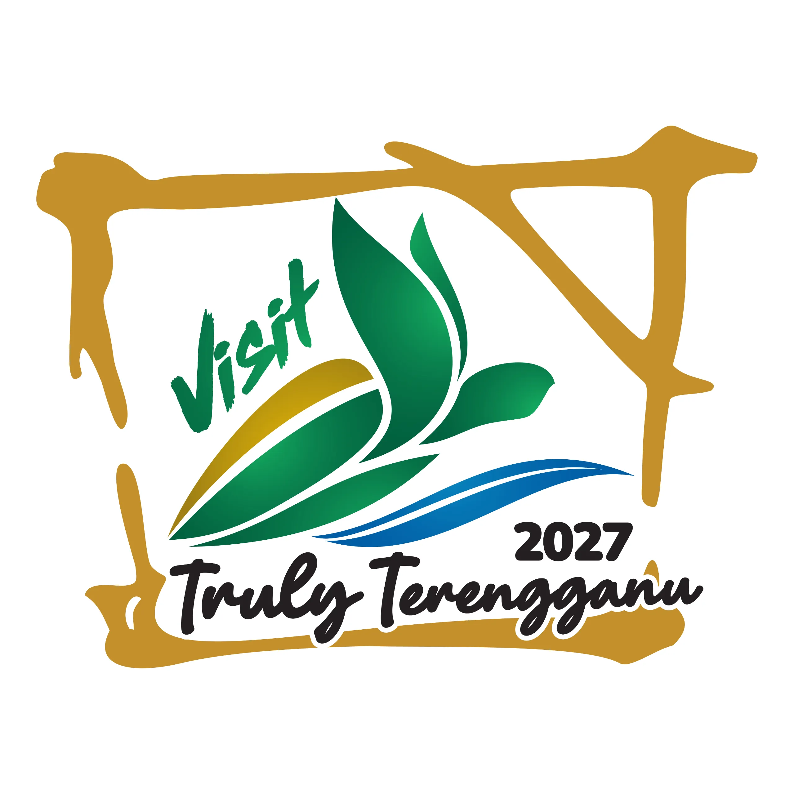 Logo rasmi Visit Truly Terengganu alternatif