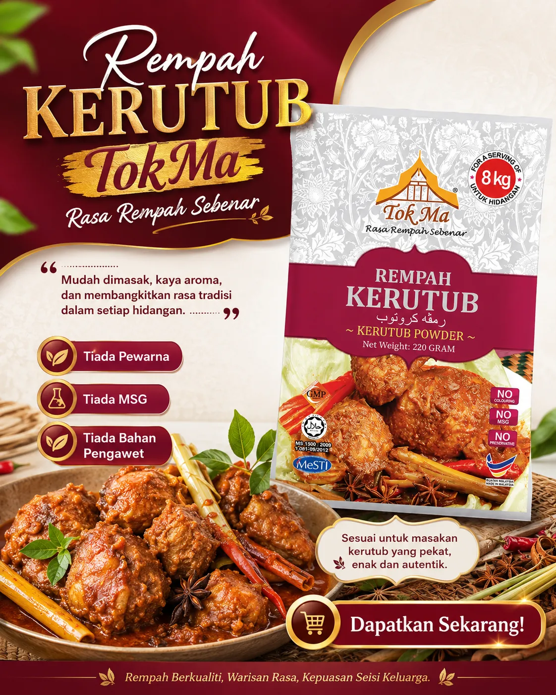 Pek Rempah Kerutub Tok Ma