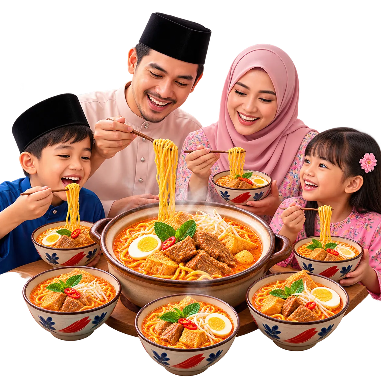 Hidangan satu keluarga