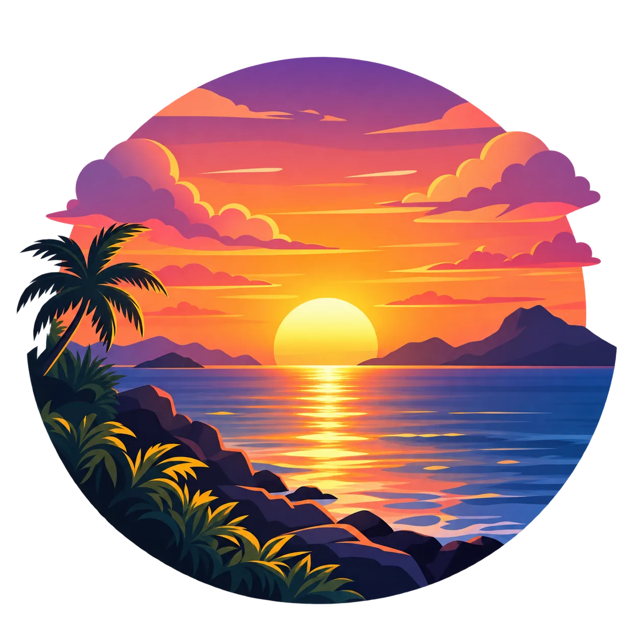 Ikon tips Jangan Lepaskan Panorama Senja