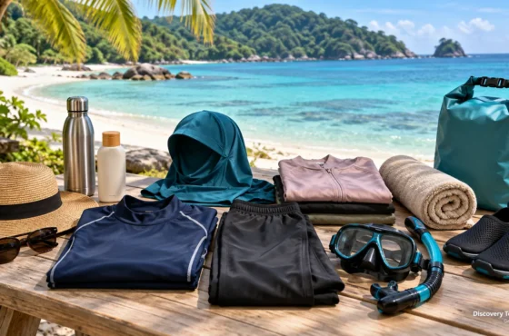 Barang Perlu Bawa ke Pulau & Pakaian Muslimah