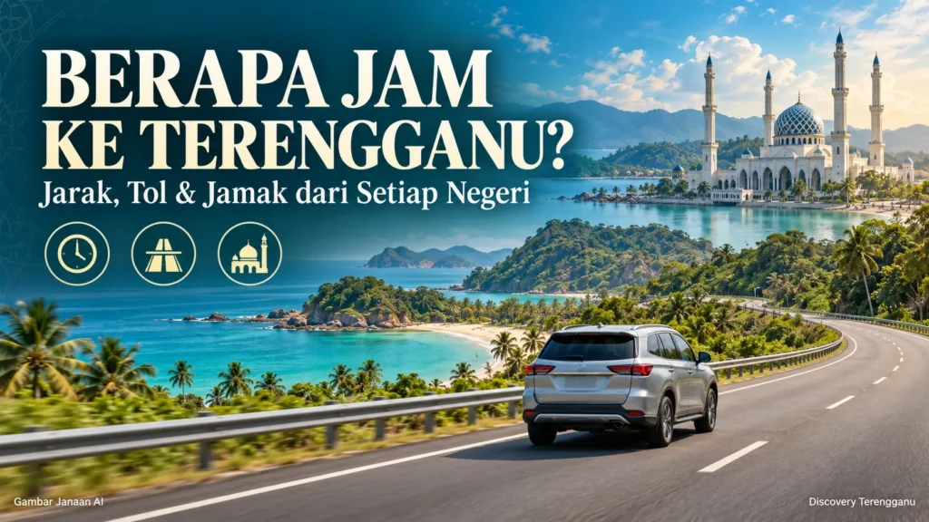 Berapa Jam ke Terengganu Jarak, Tol & Panduan Jamak