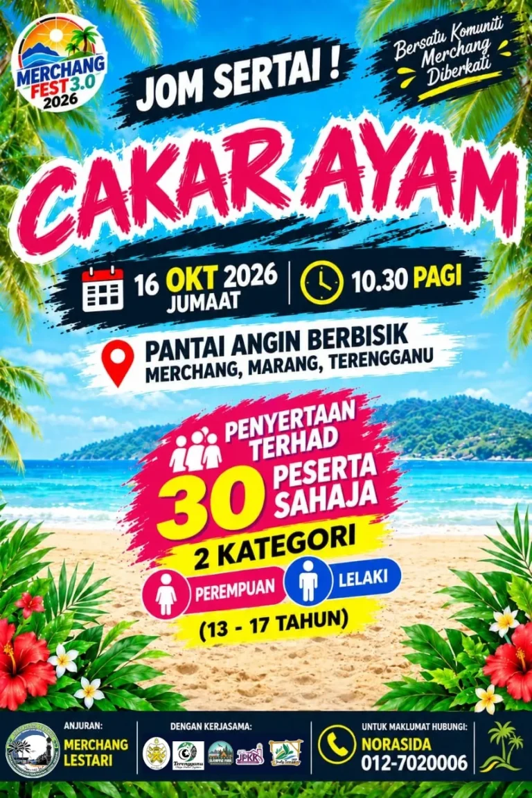 Poster Cakar Ayam Merchang Fest 3.0 2026